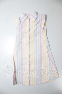 画像1: azone/OF:50ノースリーブシャツワンピース A-26-03-18-272-NY-ZA