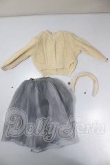 SDM/OF:ゆるニット＆チュールスカートセット・ミニ A-26-03-18-273-NY-ZA