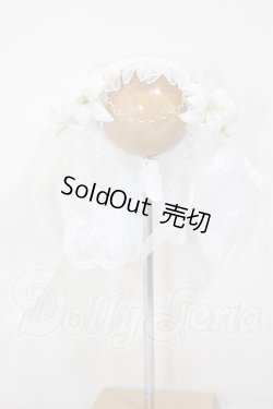 画像1: SD/OF:カチューシャ　百合　Henriette様製 A-26-03-18-289-NY-ZA