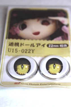 画像2: 22mm/アニメアイ/ドール用　アイ A-26-04-29-004-NY-ZA