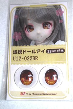 画像1: 22mm/アニメアイ/ドール用　アイ A-26-04-29-005-NY-ZA