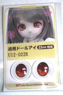 画像1: 22mm/アニメアイ/ドール用　アイ A-26-04-29-014-NY-ZA