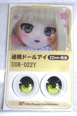 画像1: 22mm/アニメアイ/ドール用　アイ A-26-04-29-017-NY-ZA