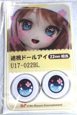 画像1: 22mm/アニメアイ/ドール用　アイ A-26-04-29-071-NY-ZA