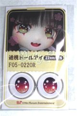 22mm/アニメアイ/ドール用　アイ A-26-05-06-076-NY-ZA