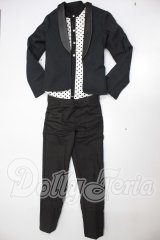 SD17B/BLACKドットシャツ＆ジャケットセット A-26-03-25-338-NY-ZA