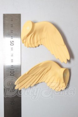 画像2: 幼天使/羽根薄オレンジ A-26-04-08-177-WT-ZA