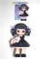 画像1: AZURA/A Dream About Stars：Ice Blue Galaxy/ A-26-05-12-010-NY-ZA (1)