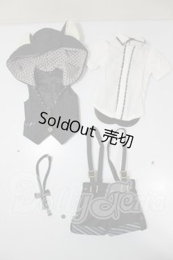 画像1: MSD＆MDD/OF：ねこ耳フードベストセット A-26-05-12-106-NY-ZA