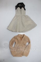 DD/ドットワンピ＆ニットカーデセット A-26-05-12-224-NY-ZA