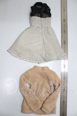 画像2: DD/ドットワンピ＆ニットカーデセット A-26-05-12-224-NY-ZA