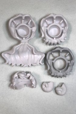 画像1: 悪魔角/髪の毛パーツ A-26-06-02-043-NY-ZA