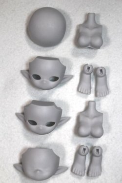 画像1: CHUZTING/Cooze:悪魔角 パーツ A-26-06-02-040-NY-ZA