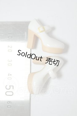 画像2: オビツ製作所/22ｃｍドール用 ソフビ製 ヒールストラップシューズ A-26-05-26-236-NY-ZA