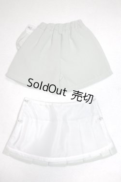 画像2: SD/OF:スカートフラップ付きショートパンツ（ミント） A-26-06-08-042-NY-ZA