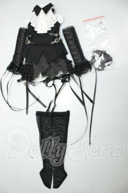 画像1: MDD/惑星の服：解構ブラック&ホワイト　Bセット　パンツ A-26-06-08-221-NY-ZA