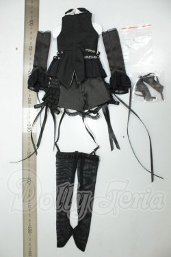 画像2: MDD/惑星の服：解構ブラック&ホワイト　Bセット　パンツ A-26-06-08-221-NY-ZA