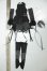 画像2: MDD/惑星の服：解構ブラック&ホワイト　Bセット　パンツ A-26-06-08-221-NY-ZA (2)