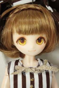 画像1: parabox/プチ姫　カスタムヘッド　オビツ22ｃｍボディ A-26-06-08-223-NY-ZA