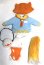 画像1: TinyFox /30ｃｍ　狐狐幼稚園 衣装セット A-26-06-22-047-NY-ZA (1)