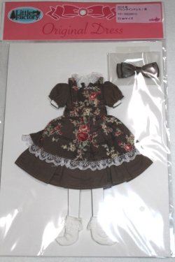 画像1: リカちゃん/2018年　バレンタインドレス/茶　VD-1822001C A-26-06-29-066-NY-ZA