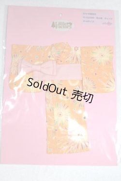 画像1: リカちゃん/浴衣　2015年浴衣丸栄催事用　YC-1522008　花火柄　オレンジ A-26-06-29-087-NY-ZA