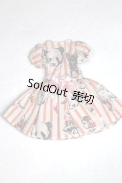 画像1: リカちゃん/動物柄ワンピース　オレンジ A-26-06-29-033-NY-ZA