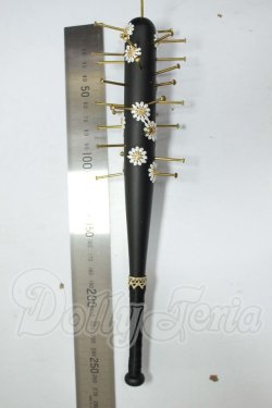画像2: DD/24cm・大人のフローラル釘バット　らめび様製 A-26-06-22-391-NY-ZA