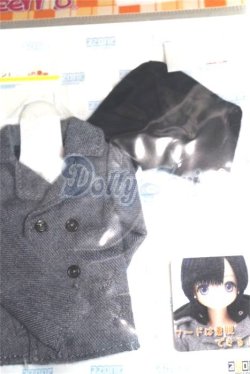 画像2: AZONE/ピュアニーモXS 男の子 フード付きPコート ライトグレー A-26-07-27-079-NY-ZA