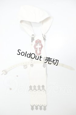 画像1: MDD/レザーエプロン　フード付き A-26-07-06-138-NY-ZA