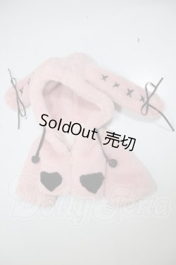 画像1: MDD/かわいいウサギの耳の毛皮のコート　Cat in boots studio製 A-26-07-13-143-NY-ZA