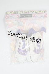 MDD/OF：yamyam sugar製スニーカー A-26-07-20-297-NY-ZA