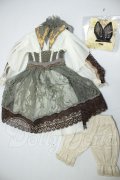 SD16女の子/2tone Rabbit dress　Astrantia様製 A-26-07-27-344-NY-ZA