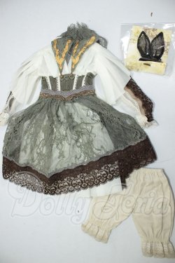 画像1: SD16女の子/2tone Rabbit dress　Astrantia様製 A-26-07-27-344-NY-ZA