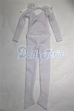 画像2: DOLL　MORE製/40ｃｍ　Long Sleeve　Body　Stockings（White）/ A-26-08-10-119-NY-ZA