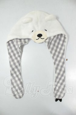 画像1: MDD/しろくま しげちゃん☆フードマフラー A-26-07-27-172-NY-ZA