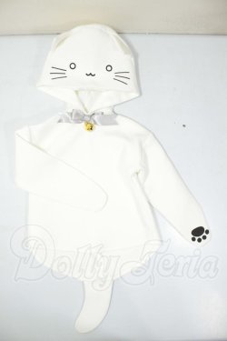 画像1: SD/OF:白ねこパーカー A-26-07-27-164-NY-ZA