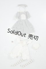 AZONE/23ｃｍ　PN　アリスドレスset(グレー) A-26-08-03-386-NY-ZA