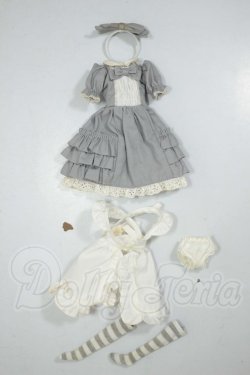 画像1: AZONE/23ｃｍ　PN　アリスドレスset(グレー) A-26-08-03-386-NY-ZA