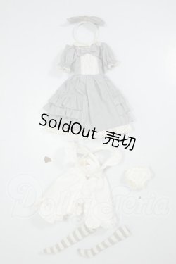 画像1: AZONE/23ｃｍ　PN　アリスドレスset(グレー) A-26-08-03-386-NY-ZA