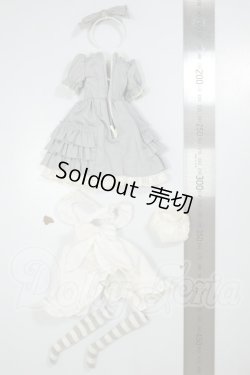 画像2: AZONE/23ｃｍ　PN　アリスドレスset(グレー) A-26-08-03-386-NY-ZA