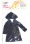 画像1: AZONE/23ｃｍ　PNS モッズコート (ネイビー)/0 A-26-08-17-057-NY-ZA (1)