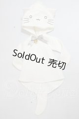 MDD/OF:白ねこパーカー・ミニ A-26-08-03-115-NY-ZA