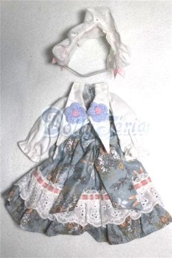画像1: 幼SD/OF:ワンピース/1/6　30ｃｍ　BJD　MJD　衣装　ドール用 A-26-08-17-094-NY-ZA