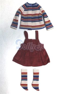 画像2: 幼SD/OF:衣装セット/1/6　30ｃｍ　BJD　MJD　衣装　ドール用 A-26-08-17-100-NY-ZA