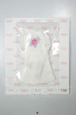 画像1: ピコニーモ用/OF:1/12 病みかわ*ねこみみフードワンピース ホワイト A-26-08-10-263-NY-ZA