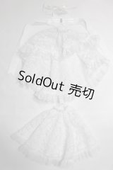 幼SD/総レースドレスセット　3人の魔女様製/1/6　30ｃｍ　BJD　MJD　衣装　ドール用 A-26-10-12-646-NY-ZA