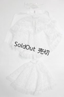 画像1: 幼SD/総レースドレスセット　3人の魔女様製/1/6　30ｃｍ　BJD　MJD　衣装　ドール用 A-26-10-12-646-NY-ZA