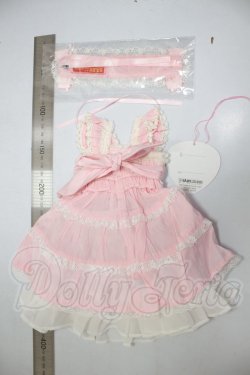 画像2: DearSD/OF：BABY THE STARS SHINE BRIGHT シャーリングベビードールジャンパースカートコーデセット A-26-08-17-178-NY-ZA