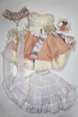 SD13G/OF:ドレス/1/3　60ｃｍ　BJD　MJD　衣装　ドール用 A-26-09-14-071-NY-ZA